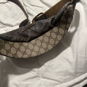 GG Keep It Gypsy Crocodile Pattern Bum Bag